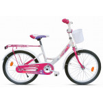 Detský bicykel 20" Limber Girl bielo ružový 